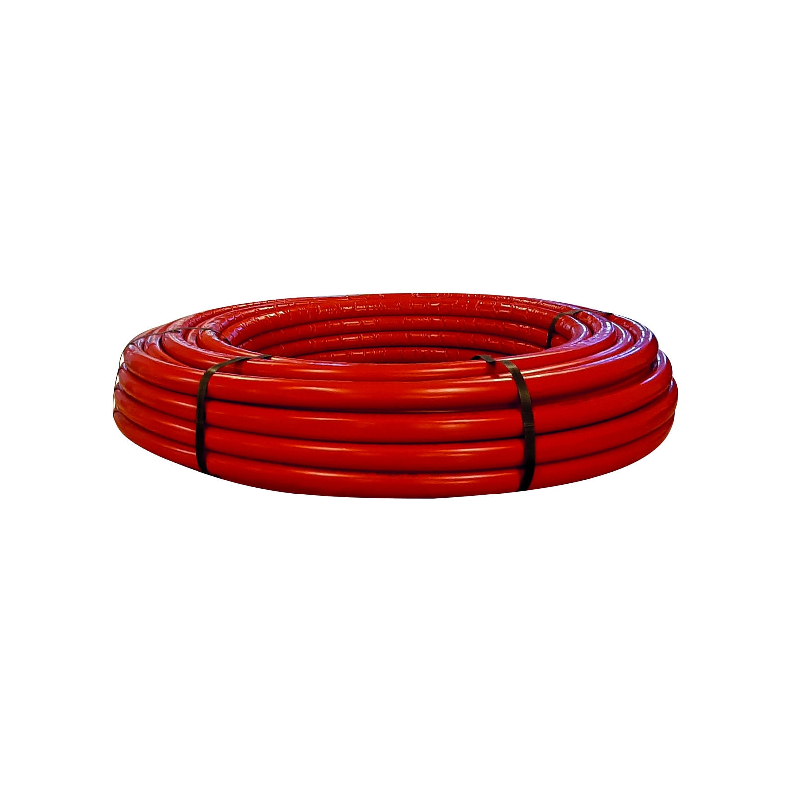 Uniwarm rood geïsoleerde waterleiding AKB 16x2mm 50 meter